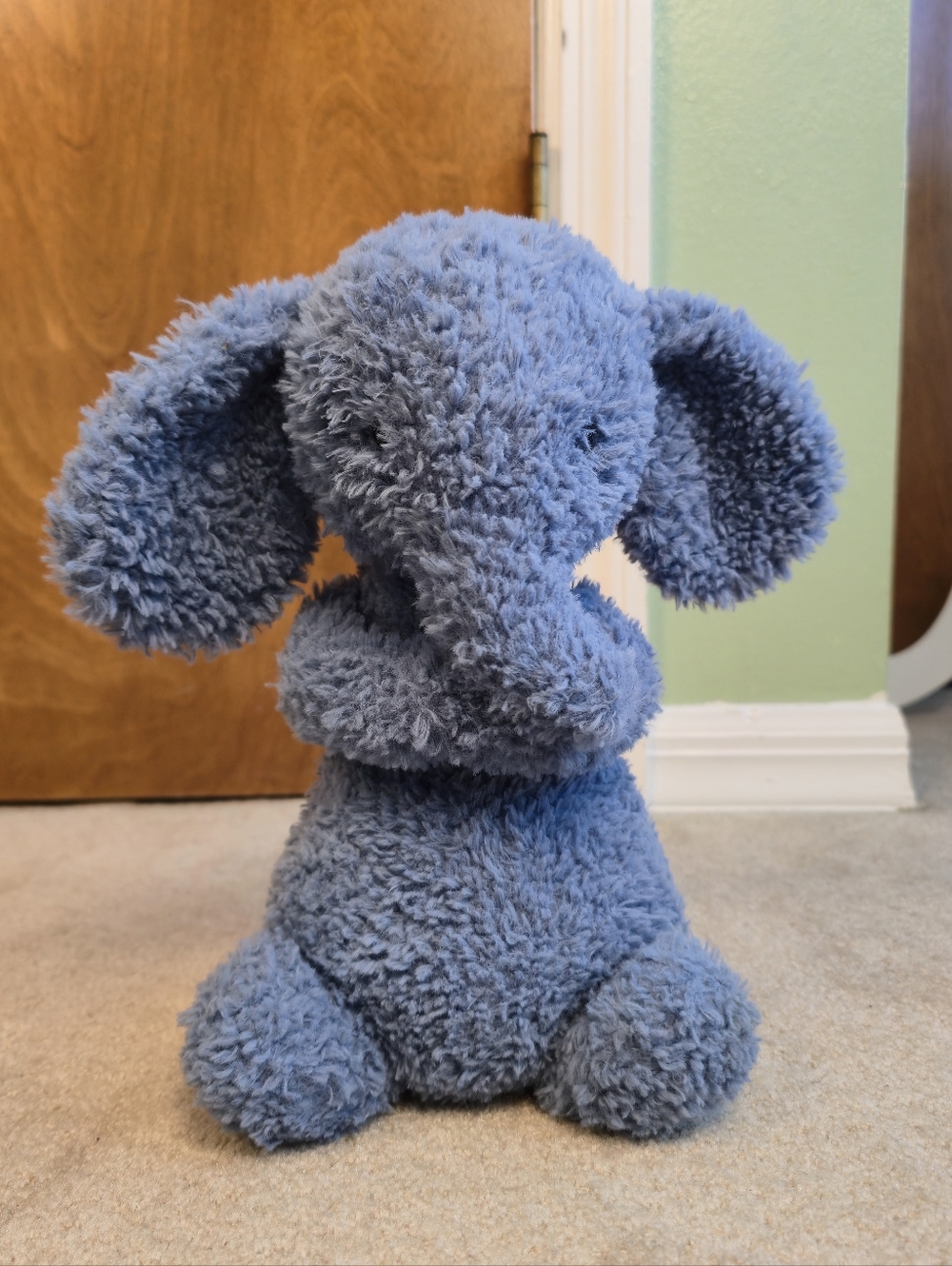 Jellycat Blue Huddles Elephant Soft Plush MISSING BABY